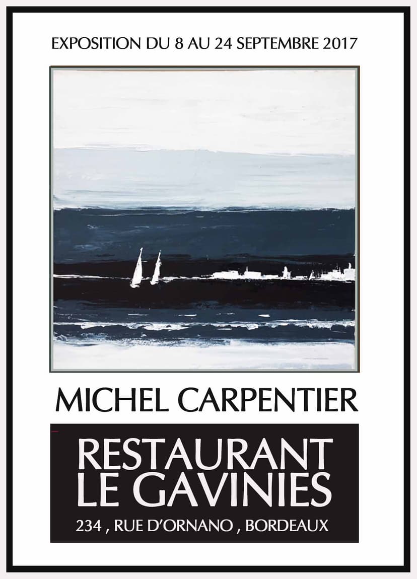 Ma première exposition Solo : La Mer