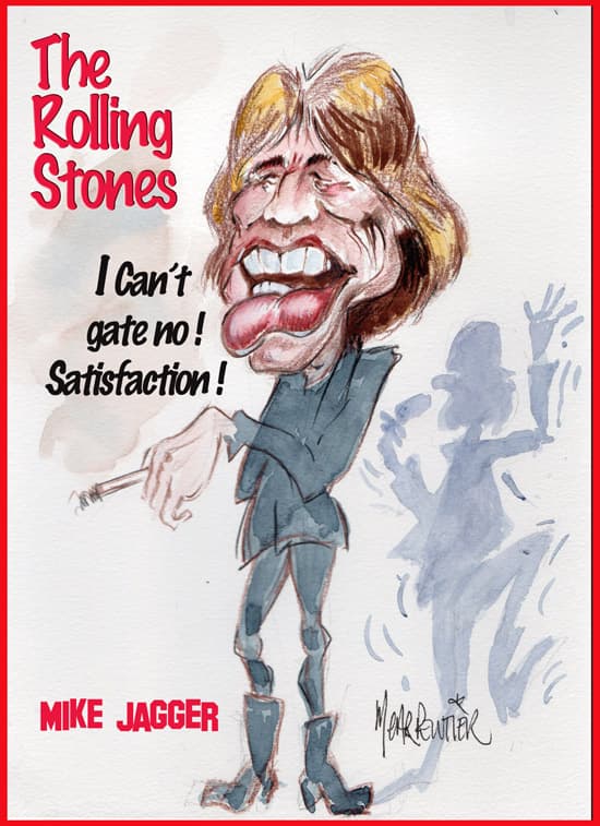 JAGGER Mick — Michel Carpentier