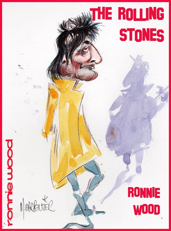 WOOD Ronnie — Michel Carpentier