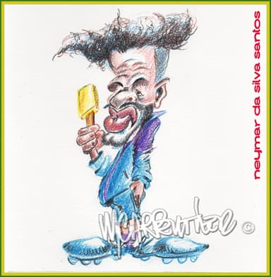 NEYMAR Da Silva Santos — Michel Carpentier